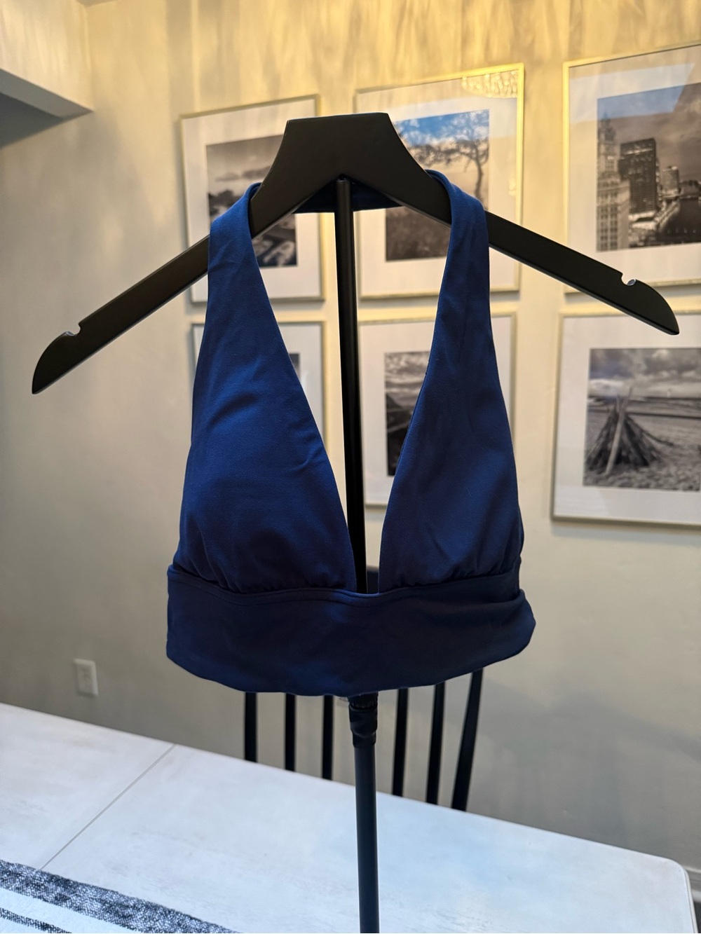 lululemon athletica Navy Halter Sports Bra